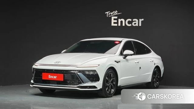 Hyundai Sonata D Edge (DN8) 2023 Белый из Кореи