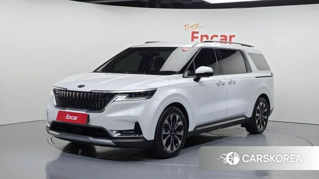 Kia Carnival 4th generation 2021 Белый из Кореи