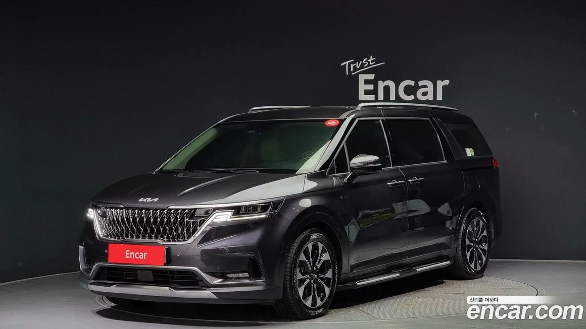 Kia Carnival 4th generation 2022 Серый из Кореи