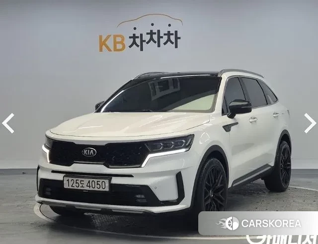 Kia Sorento 4th Generation 2021 Белый из Кореи