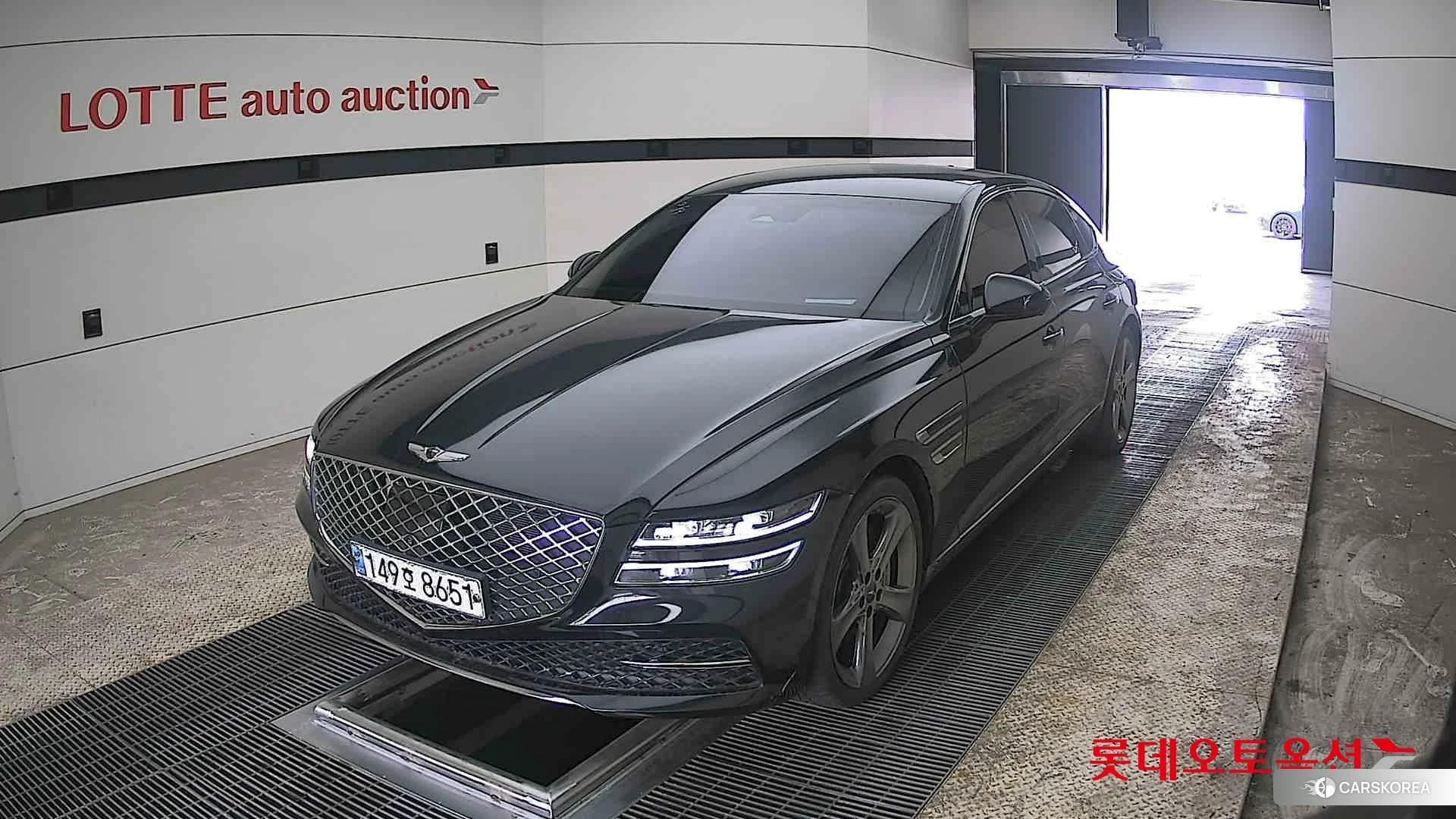 Hyundai G80 2021 Черный из Кореи