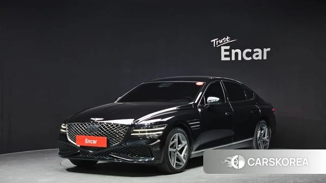 Genesis G80 (RG3) 2021 Черный из Кореи