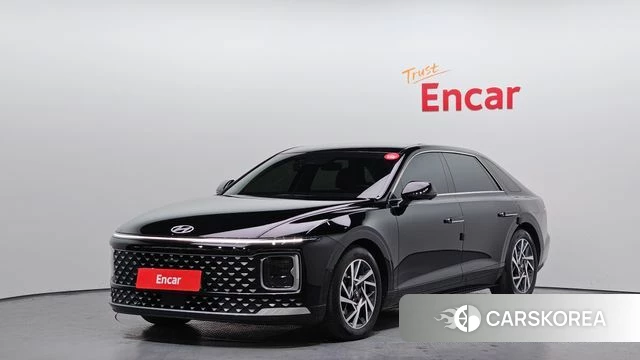 Hyundai Grandeur (GN7) 2023 Черный из Кореи