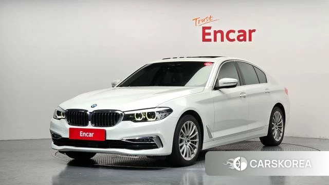 BMW 5 Series (G30) 2019 Белый из Кореи