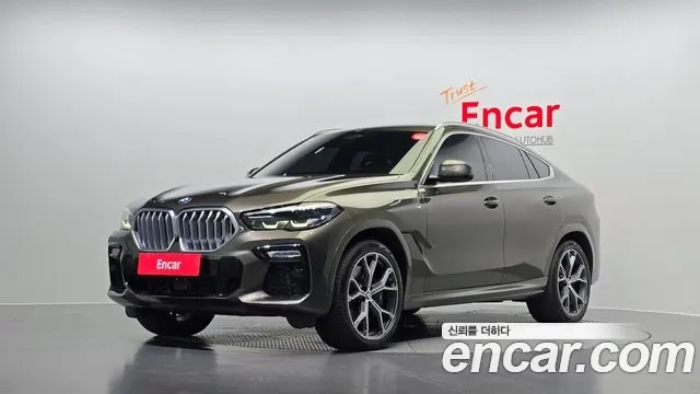 BMW X6 (G06) 2020 Серый из Кореи