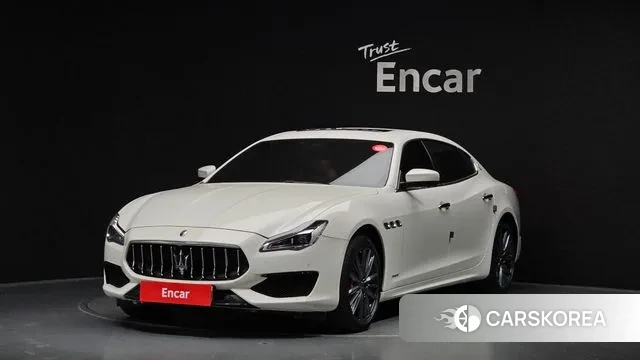 Maserati Quattroporte 2019 Белый из Кореи