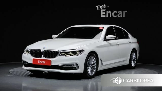 BMW 5 Series (G30) 2018 Белый из Кореи