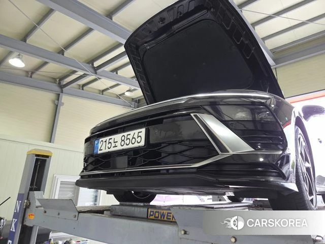 Hyundai Sonata D Edge (DN8) 2024 Черный из Кореи