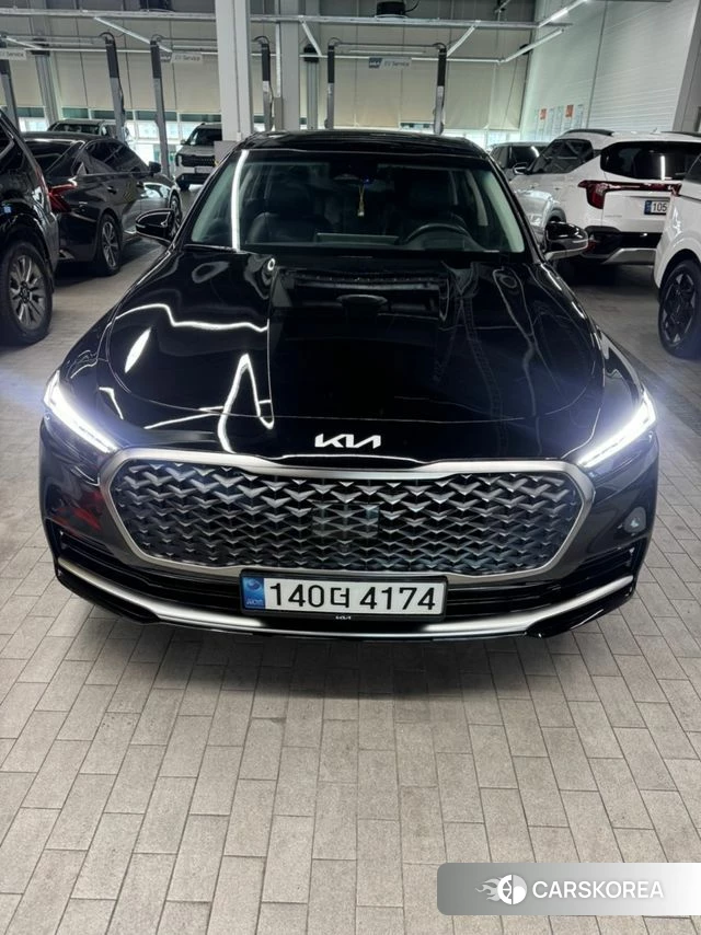 Kia The New K9 2nd generation 2021 Черный из Кореи