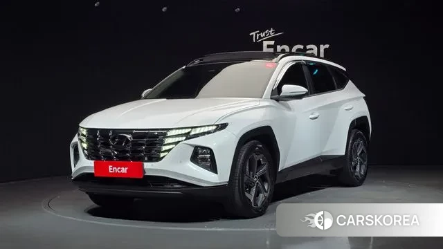 Hyundai Tucson (NX4) 2021 Белый из Кореи