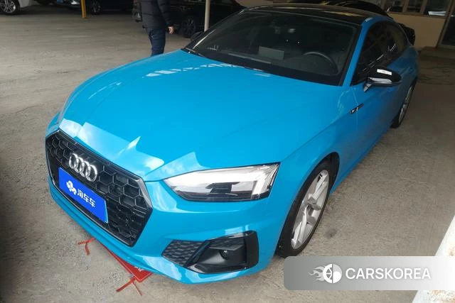 Audi A5 2021 Синий из Китая