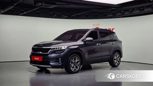 Kia Seltos 2020 Серый из Кореи