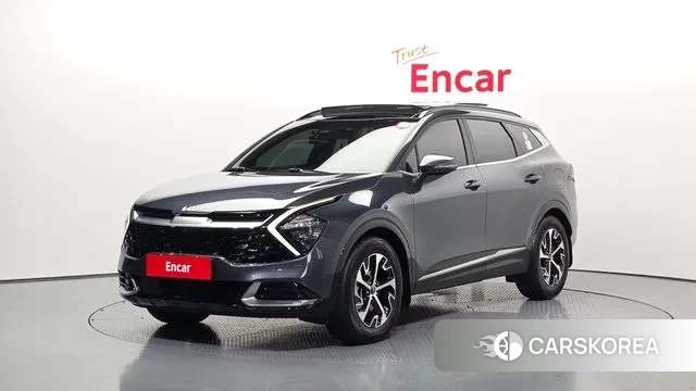 Kia Sportage 5th Generation Hybrid 2022 Серый из Кореи
