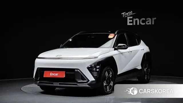 Hyundai Kona Hybrid (SX2) 2023 Белый из Кореи