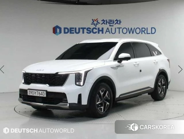 Kia The New Sorento 4th Generation 2023 Белый из Кореи