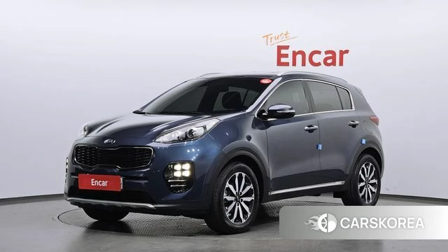 Kia Sportage 4th Generation 2018 Синий из Кореи