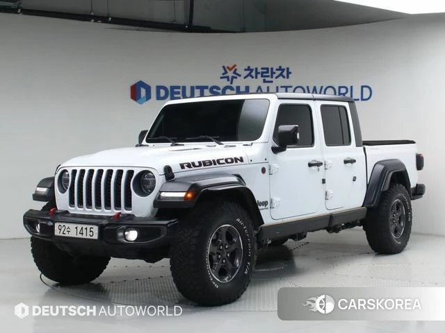 Jeep Gladiator (JT) 2021 Белый из Кореи
