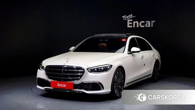 Mercedes-Benz S-Class W223 2022 Белый из Кореи