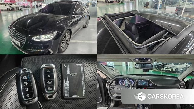Hyundai Grandeur IG 2019 Черный из Кореи
