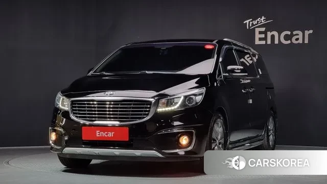 Kia All New Carnival 2018 Черный из Кореи