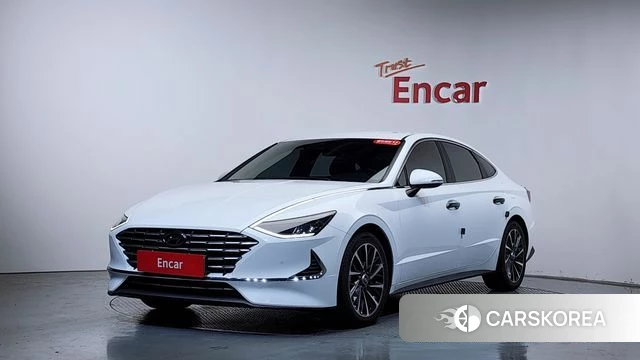 Hyundai Sonata Hybrid (DN8) 2023 Белый из Кореи