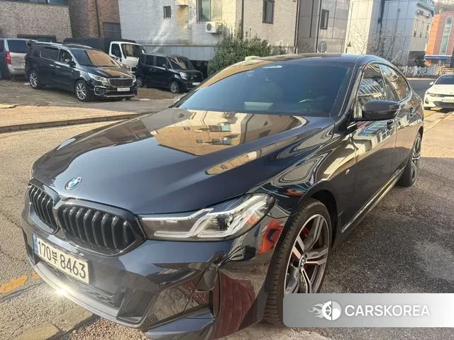 BMW 6 Series GT (G32) 2024 Черный двухцветный из Кореи