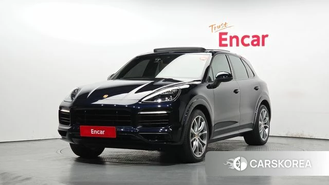 Porsche Cayenne (PO536) 2019 Синий из Кореи