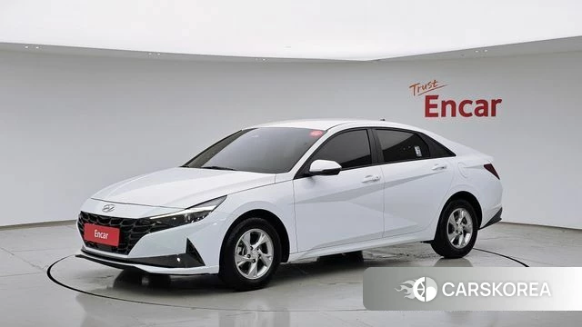 Hyundai Avante (CN7) 2022 Белый из Кореи