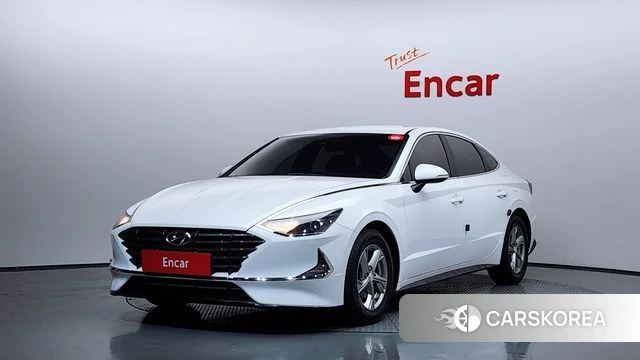 Hyundai Sonata (DN8) 2019 Белый из Кореи