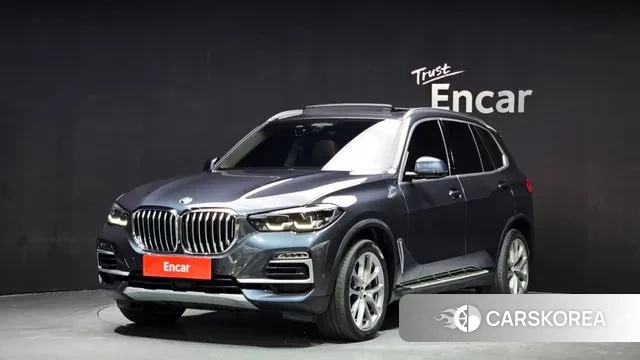 BMW X5 (G05) 2021 Серый из Кореи