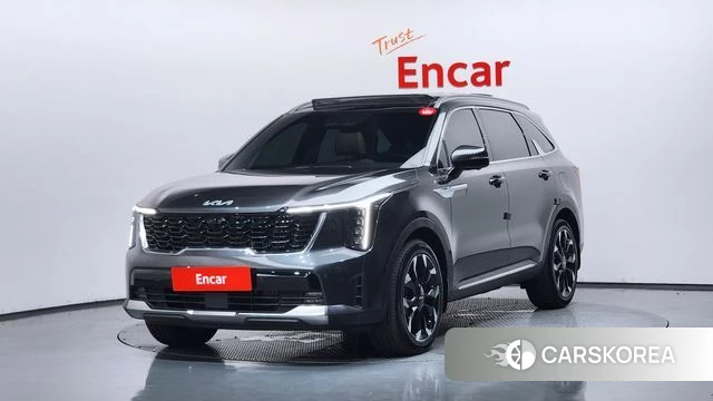 Kia The New Sorento 4th Generation 2024 Серый из Кореи