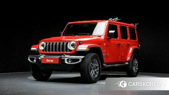 Jeep Wrangler (JL) 2024 Красный из Кореи