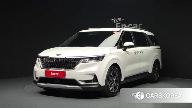Kia Carnival 4th generation 2021 Белый из Кореи