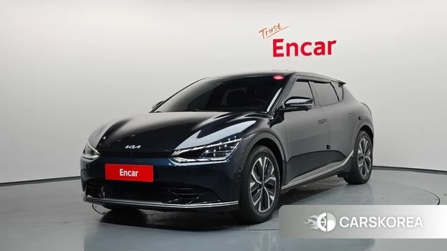 Kia EV6 2021 Темно-зеленый из Кореи