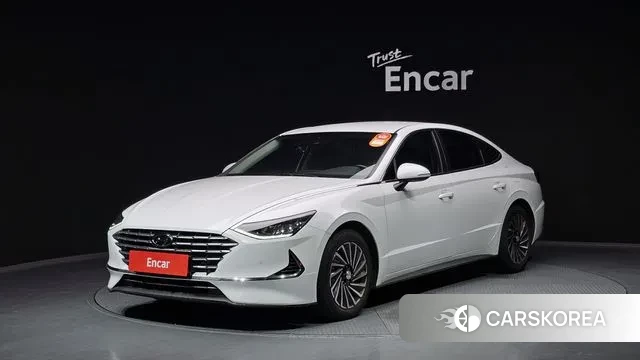 Hyundai Sonata Hybrid (DN8) 2023 Белый из Кореи