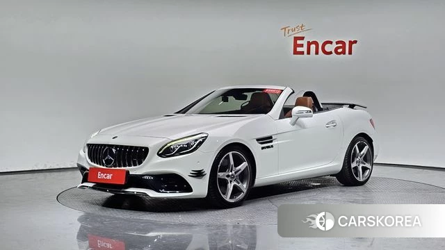 Mercedes-Benz SLC-Class R172 2019 Белый из Кореи