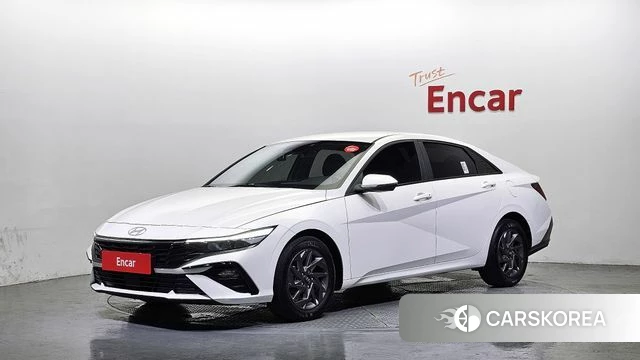 Hyundai The New Avante (CN7) 2023 Белый из Кореи