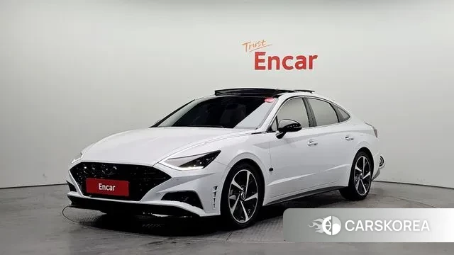 Hyundai Sonata (DN8) 2021 Белый из Кореи