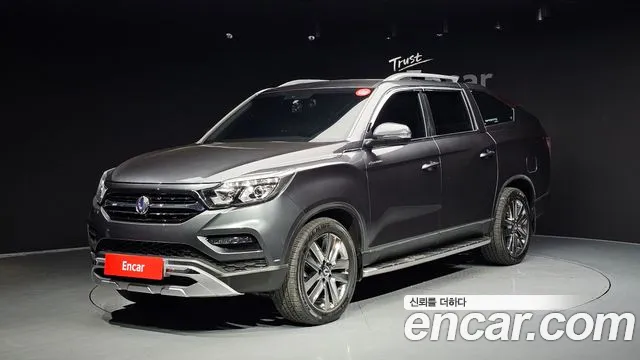 Ssangyong Rexton Sports 2020 Серый из Кореи