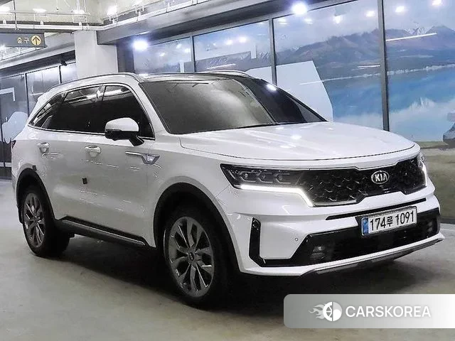 Kia Sorento 4th Generation 2021 Белый из Кореи