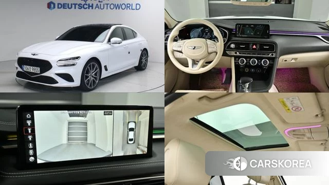 Genesis The New G70 2021 Белый из Кореи