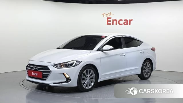 Hyundai Avante AD 2018 Белый из Кореи