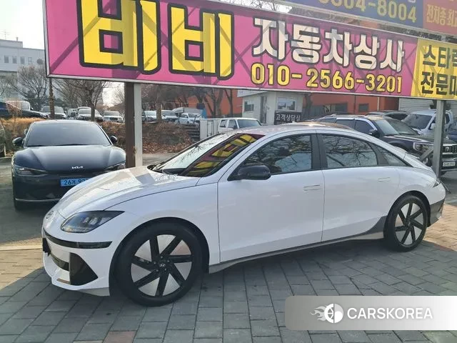 Hyundai Ionic 6 2023 Белый из Кореи