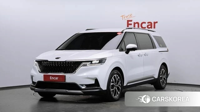 Kia Carnival 4th generation 2021 Белый из Кореи