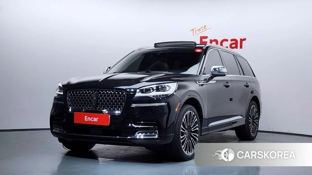 Lincoln Aviator 2nd generation 2021 Черный из Кореи