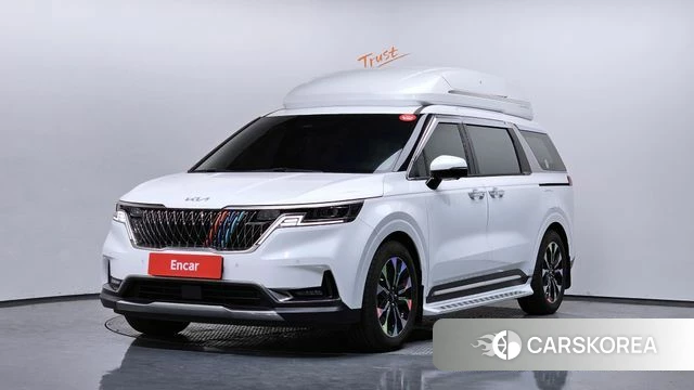 Kia Carnival 4th generation 2022 Белый из Кореи