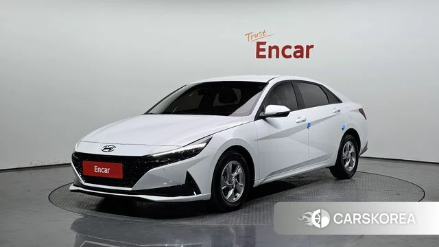 Hyundai Avante (CN7) 2020 Белый из Кореи