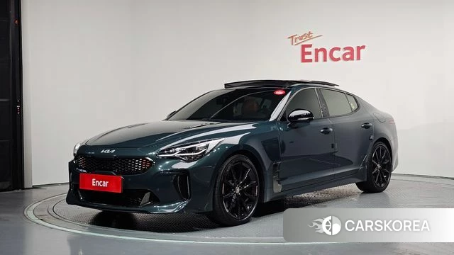 Kia Stinger Meister 2023 Синий нефрит из Кореи