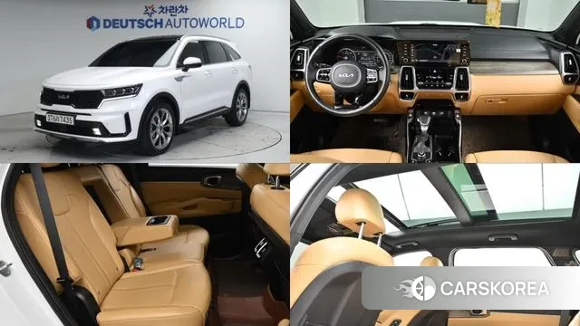Kia Sorento 4th Generation 2022 Белый из Кореи