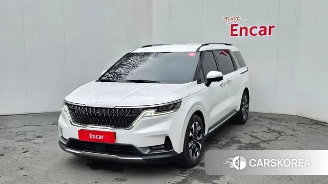 Kia Carnival 4th generation 2021 Белый из Кореи